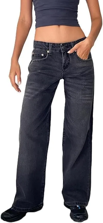 

Женские джинсы Boyfriend Wide Leg в стиле Y2K