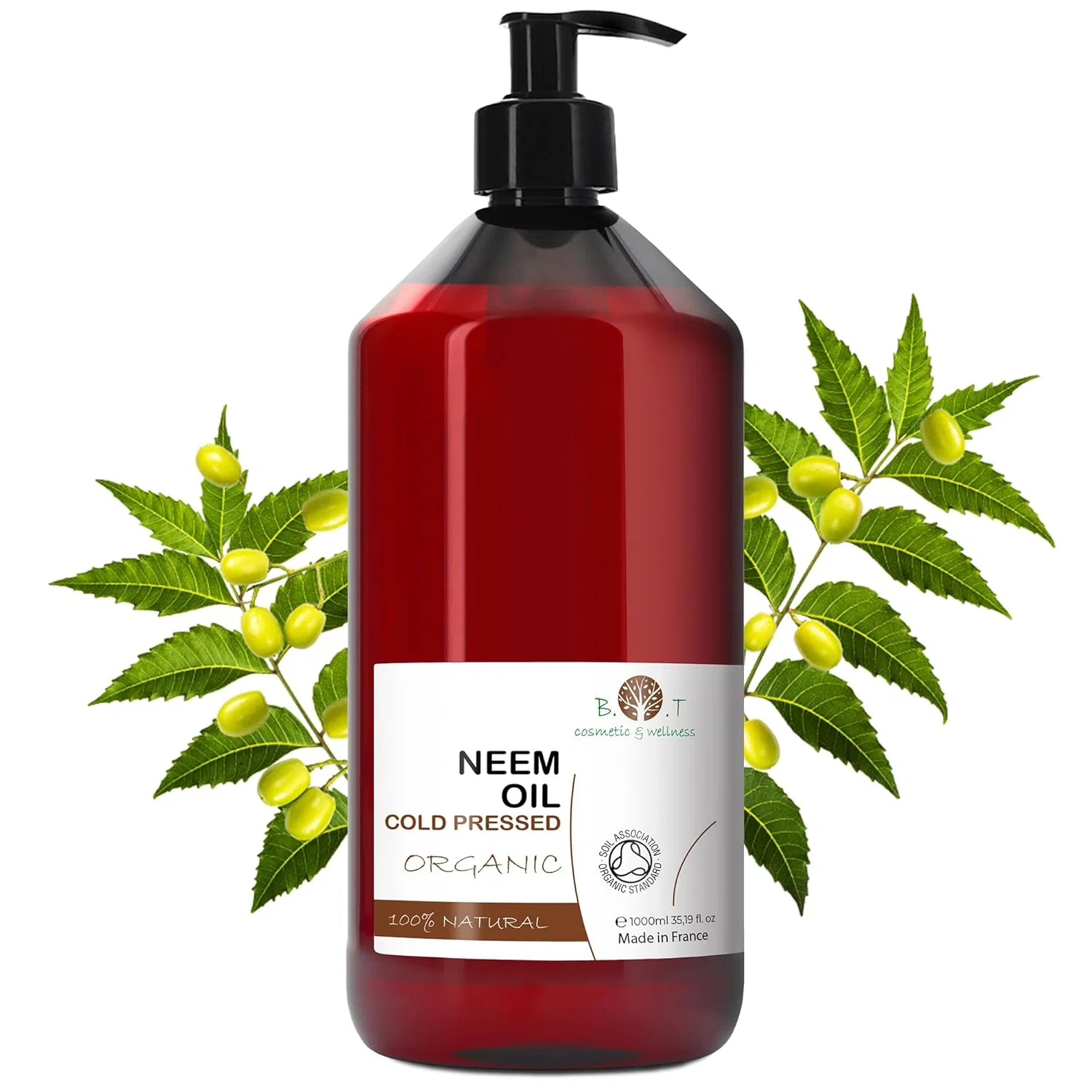 Масло для лица B.O.T Cosmetic & Wellness — Масло нима Garden холодного отжима % чистое