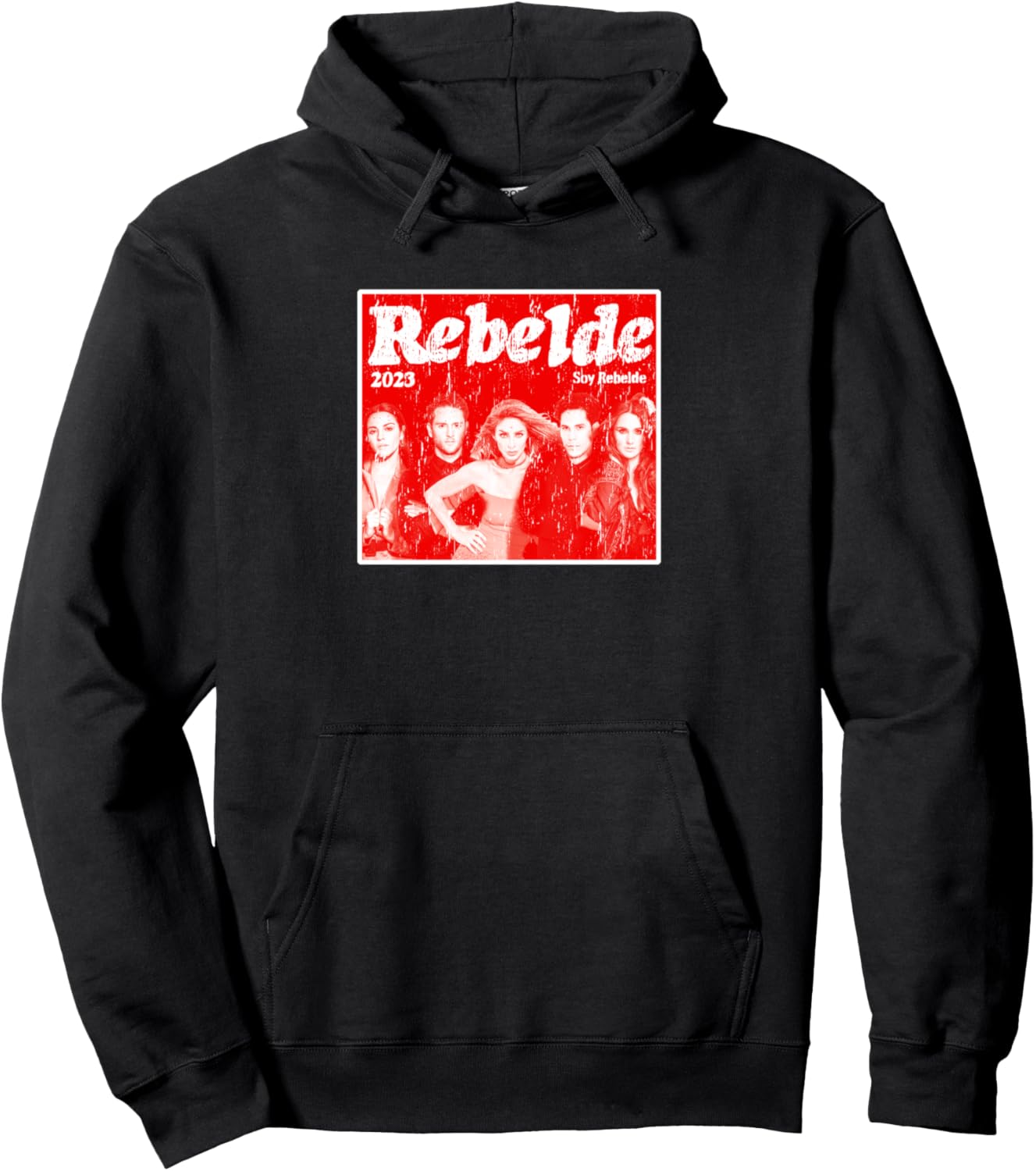 

Толстовка RBD Rebelde Tour 2023 Rebelde Concert, черная Rebelde Rbd