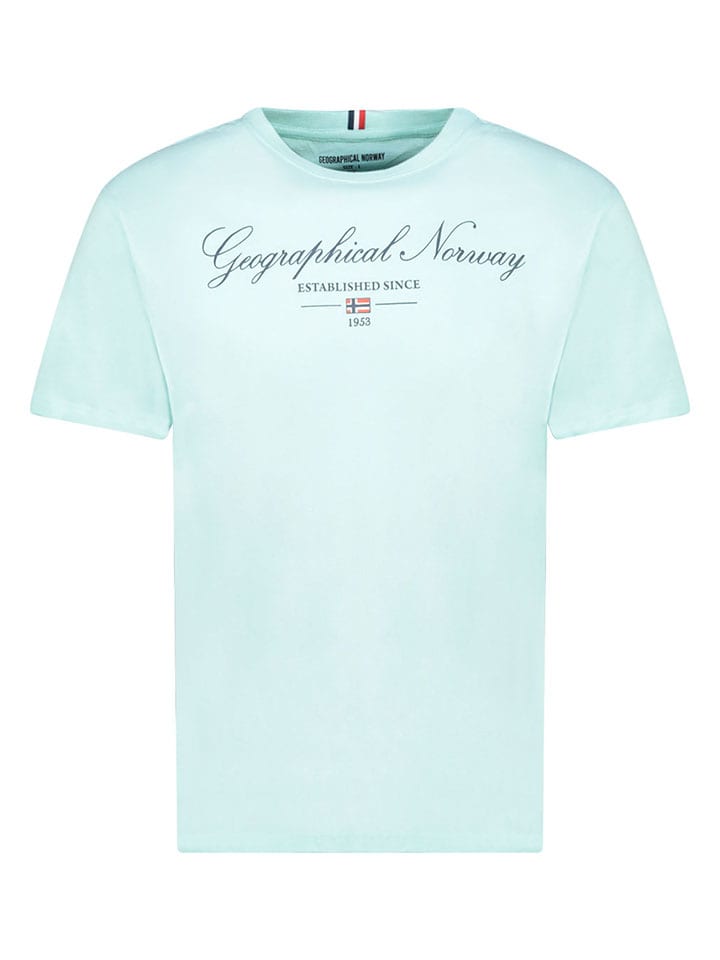 

Футболка Geographical Norway, бирюзовый