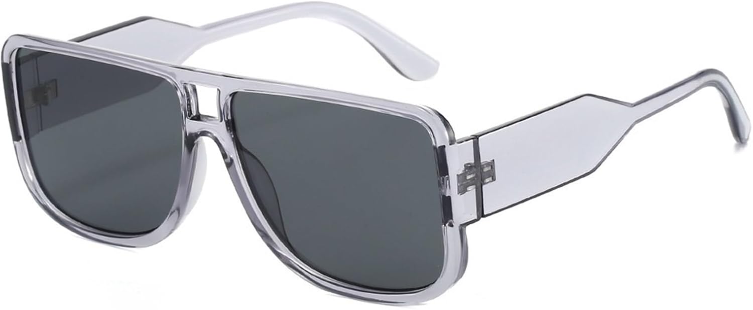 

Мужские солнцезащитные очки с крупной оправой для активного отдыха на природе, поездок на работу, отдыха на пляже, а также женские солнцезащитные очки для шопинга Generic, Clear