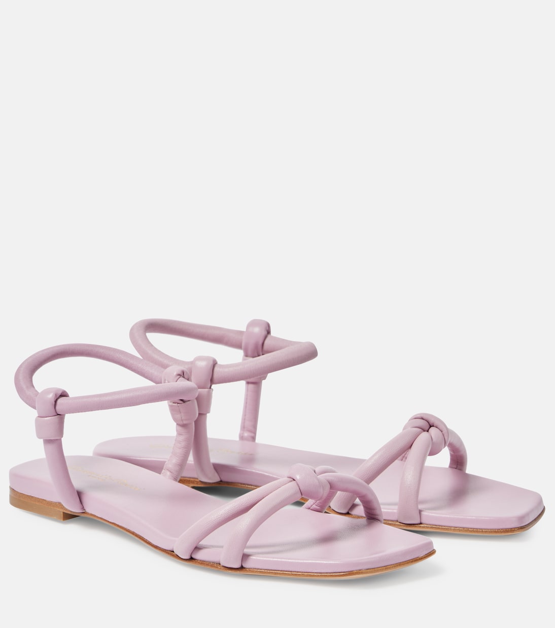 Кожаные сандалии Juno 05 Gianvito Rossi, Sugar