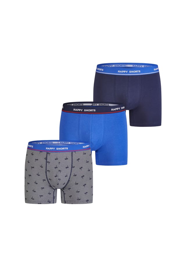 

Ретро-Боксерская майка Happy Shorts, цвет palm-stripe