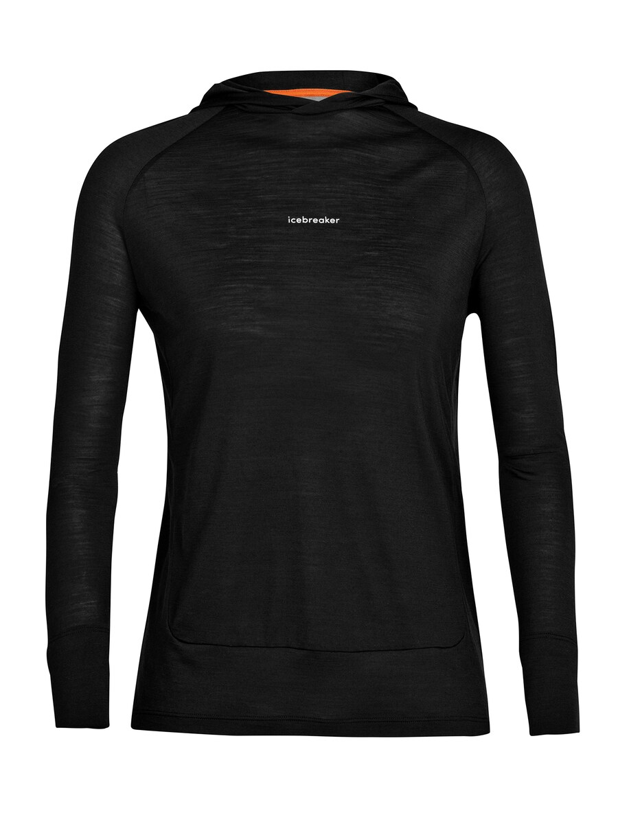 

Свитер с капюшоном на молнии ICEBREAKER Athletic Sweatshirt, черный