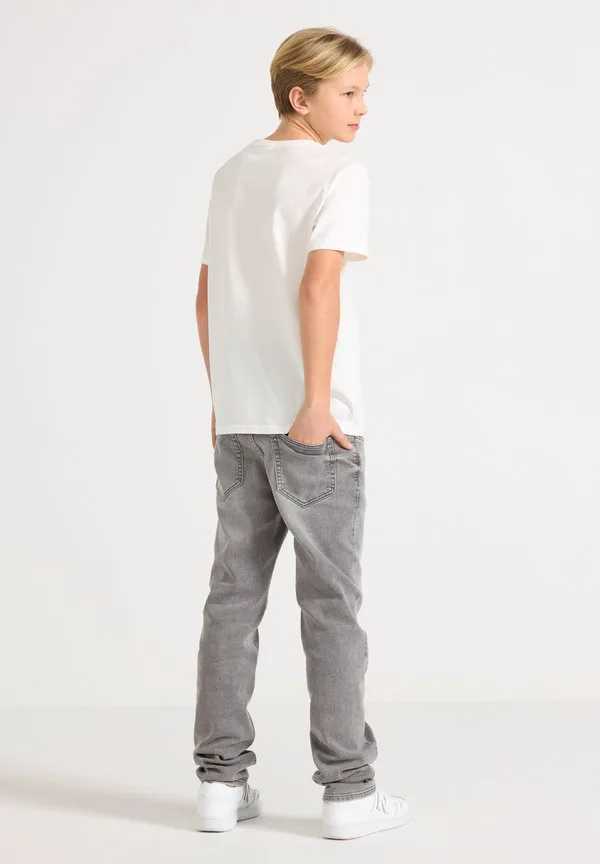 Джинсы staffan прямого кроя из суперэластичной ткани. Lindex, Grey — фото 2
