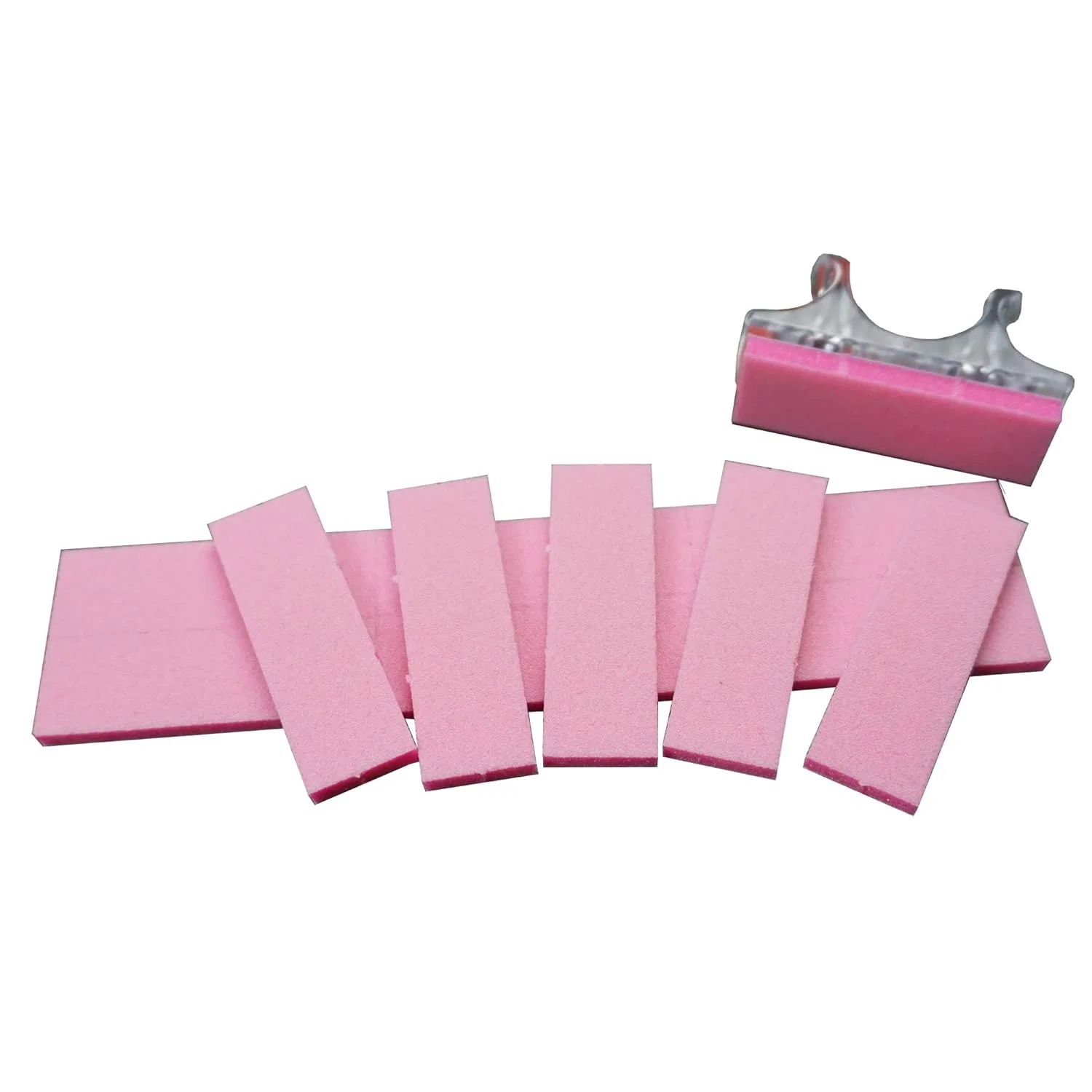 Сменные шлифовальные баффы GS-Nails K150, розовые, 12 шт. Gs-Nails — фото 2