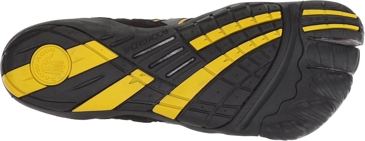 Мужские водные тапочки Body Glove 3T Barefoot Warrior, черный/желтый — фото 4