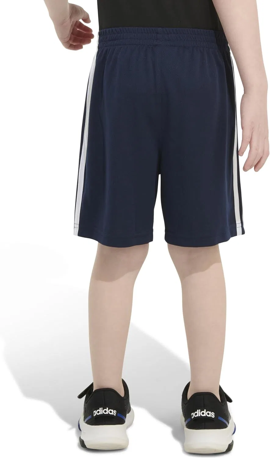 Детские классические шорты Adidas с тремя полосками, Collegiate Navy — фото 3
