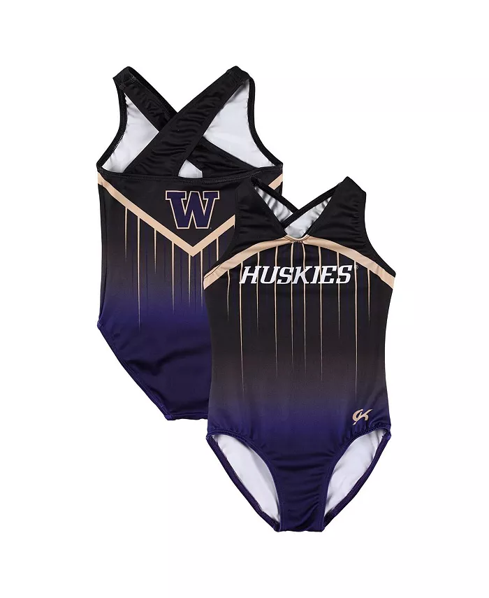 

Черный элитный реплика-купальник Washington Huskies для старших мальчиков и девочек GK Elite