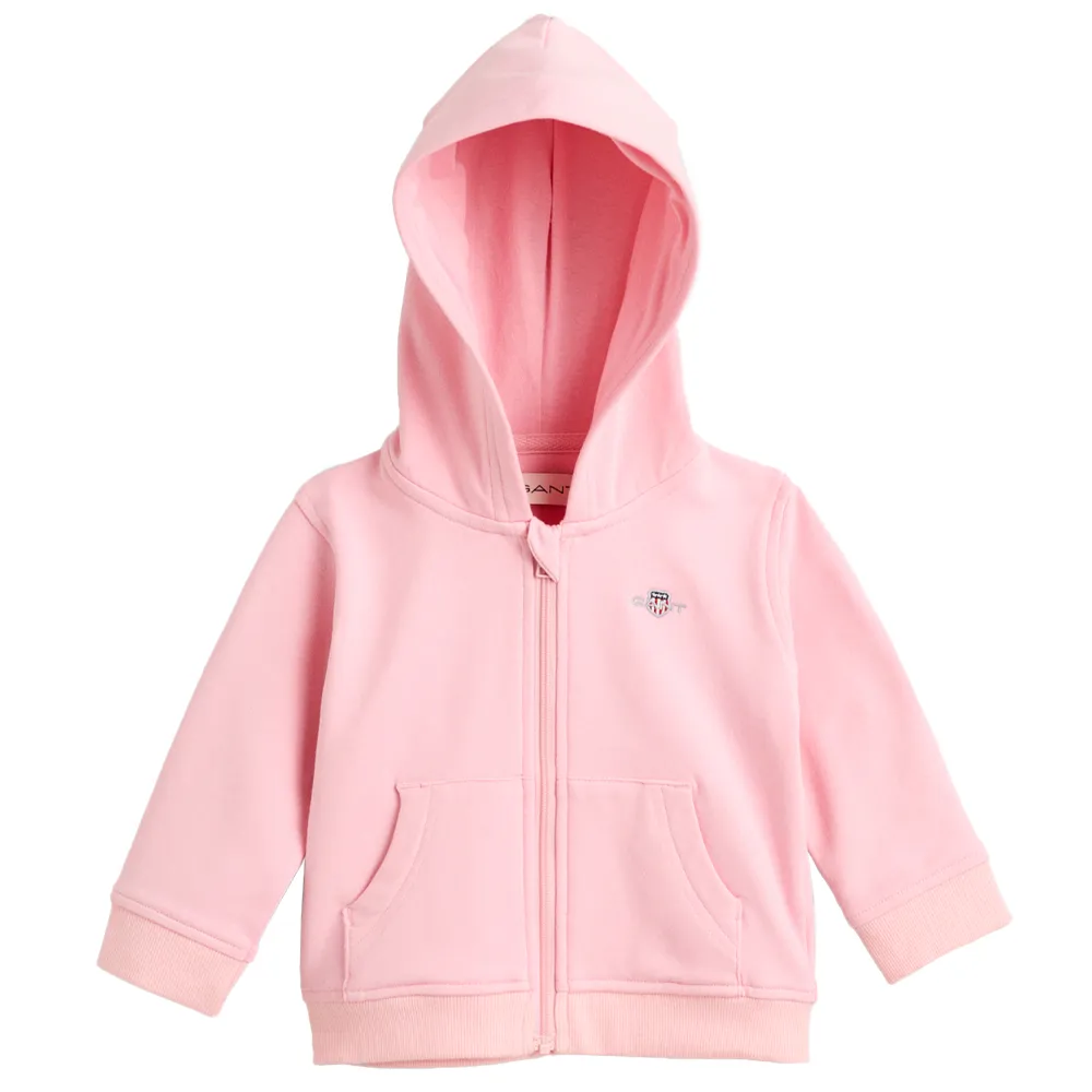 

Толстовка Gant 506748 full zip, розовый
