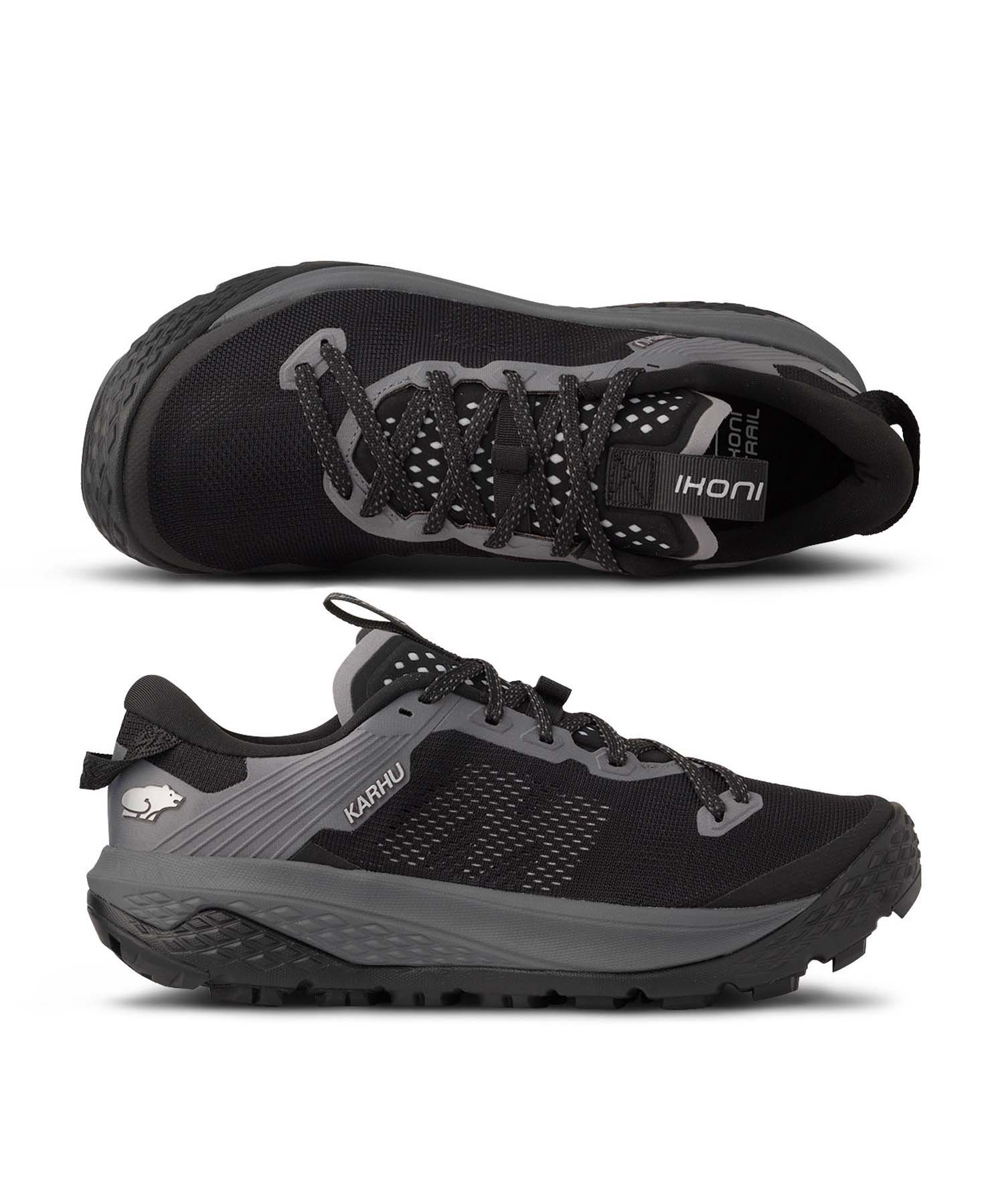 Мужские кроссовки KARHU IKONI TRAIL 1.0, Black/Black