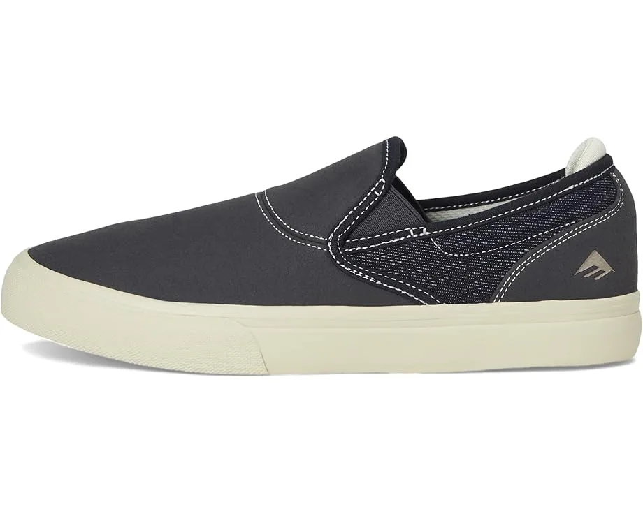 Кроссовки Emerica Wino G6 Slip-On, Black/Tan — фото 4