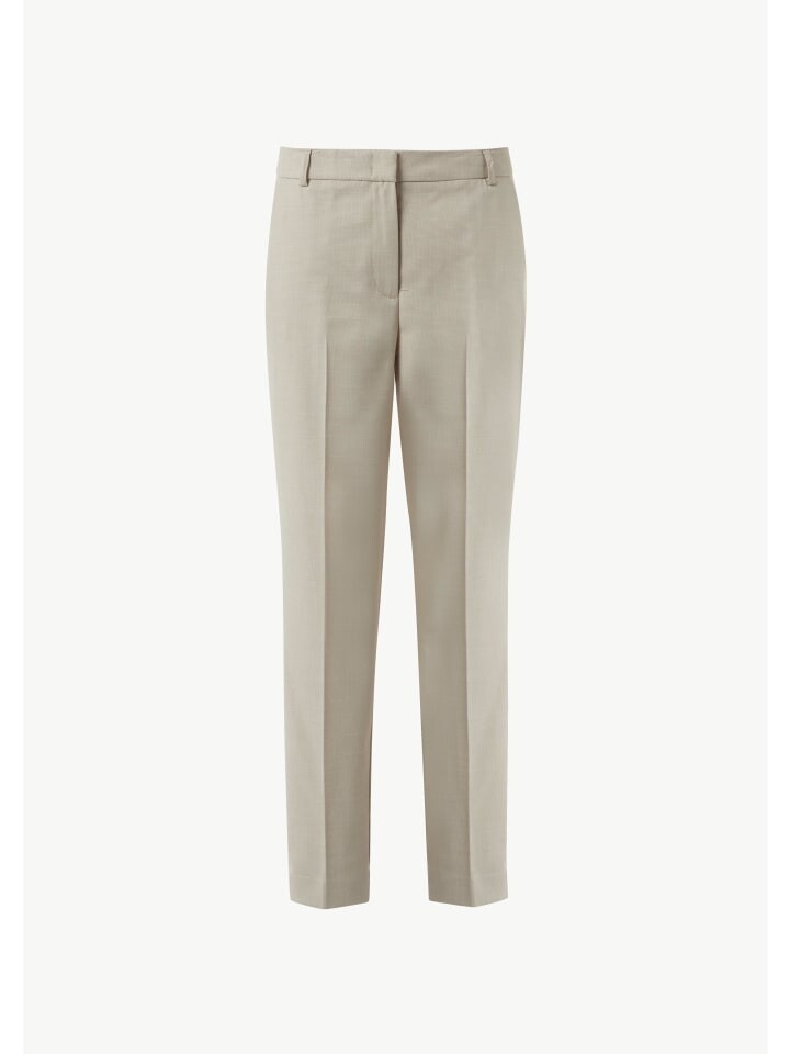 

Тканевые брюки comma Hose 7/8, бежевый