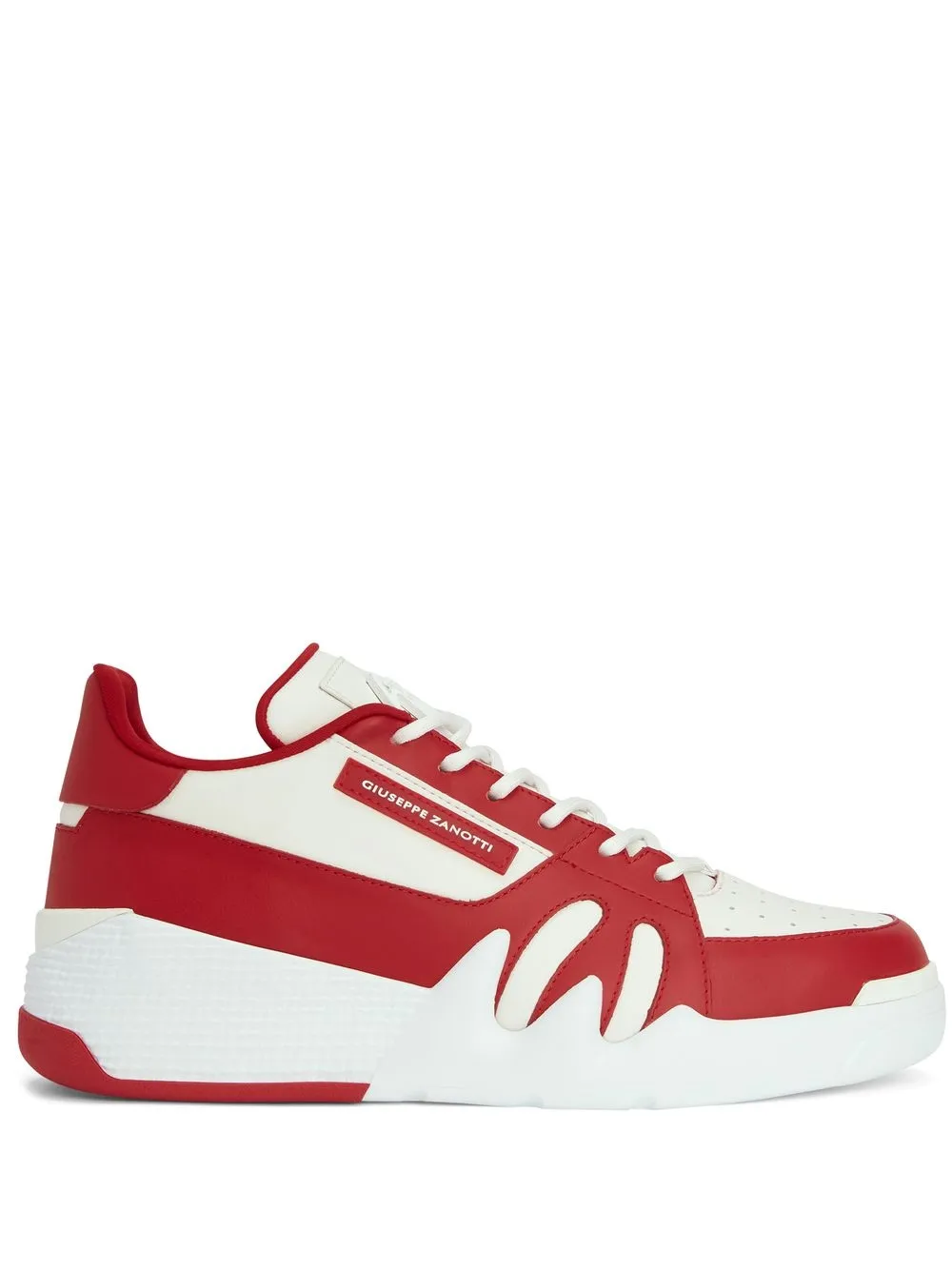 

Кроссовки Talon на шнуровке Giuseppe Zanotti, красный
