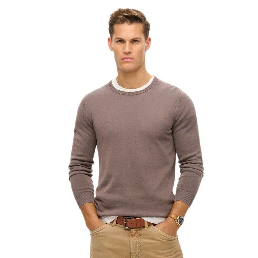 

Свитер Superdry Essentials Lw, серый