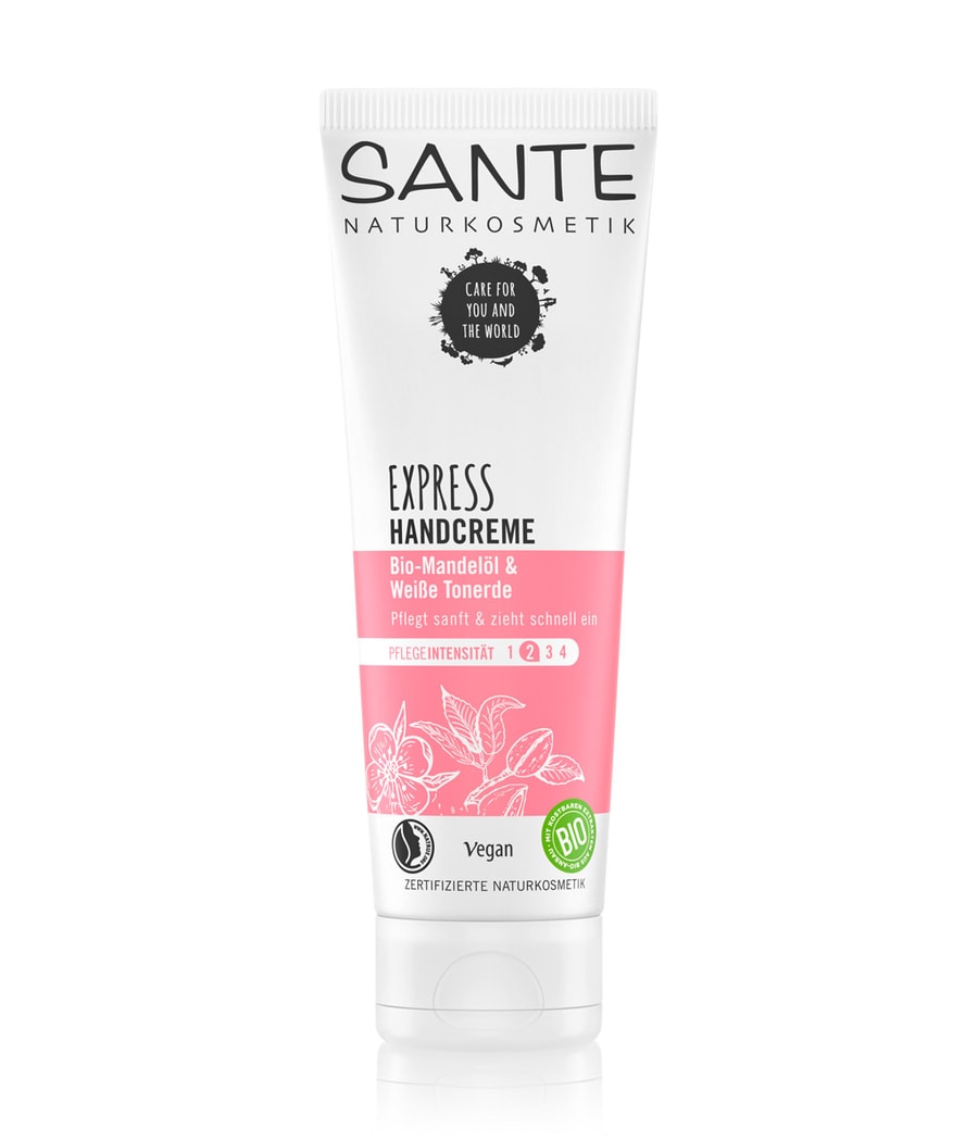 

Крем для рук Sante Weiße Tonerde & Mandelöl Express, 75 ml