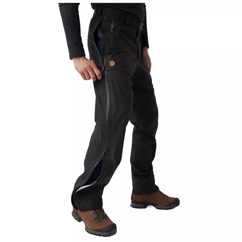 

Мужские брюки Fjallraven Keb Eco Shell, черный