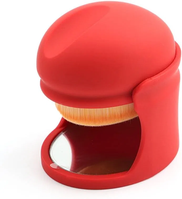 Спонж для макияжа Magic Egg Foundation Brush, Boaxw, красный, 4.5×5.5 см