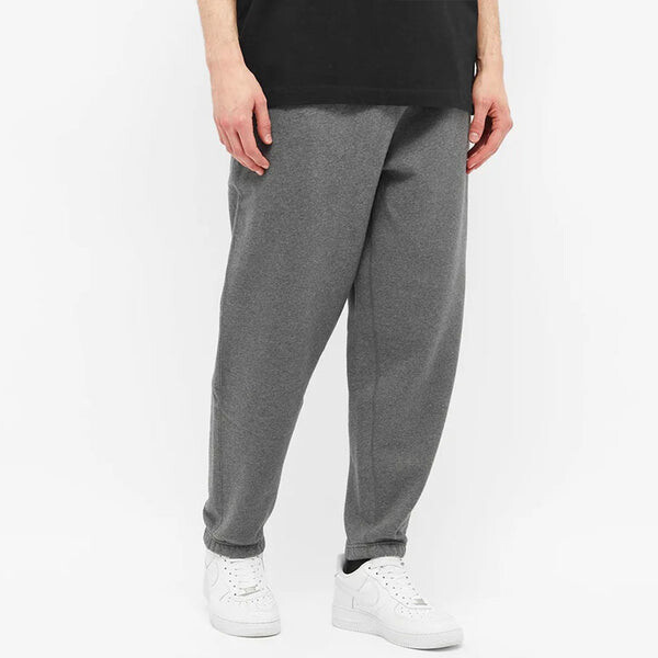 Брюки men's embroidered logo solid color bundle feet sports pants/trousers/joggers gray Nike, серый — фото 3