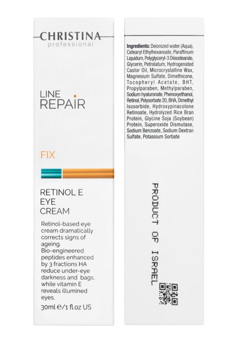 Крем для век Christina — Line Repair Fix, Retinol E Eye Cream, с ретинолом и витамином Е, 30 мл — фото 2