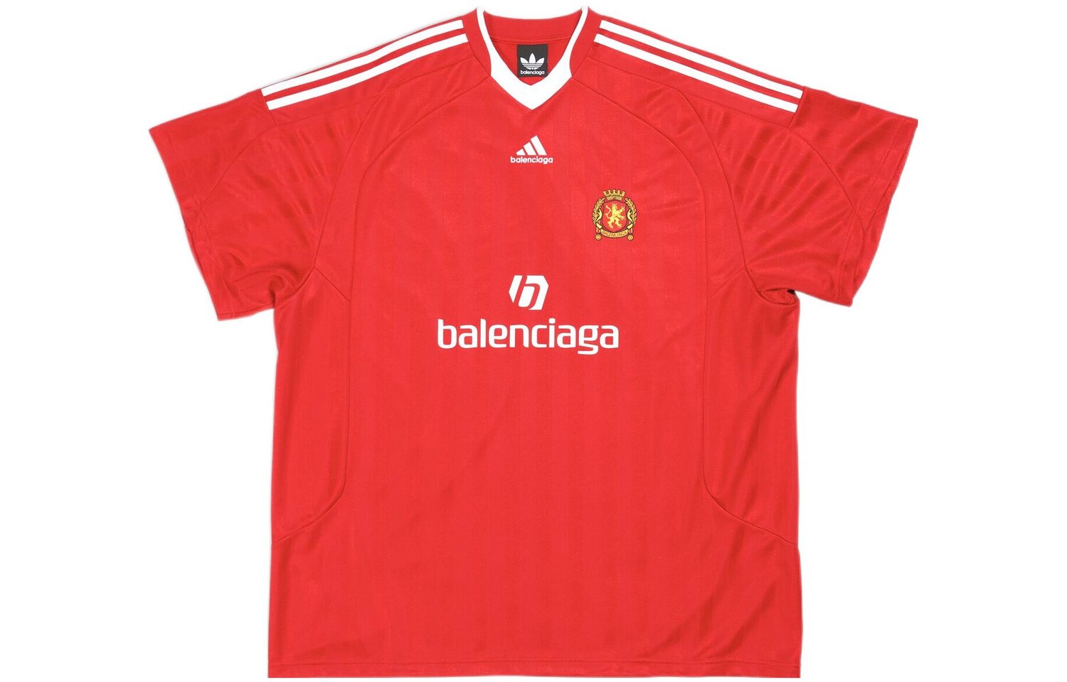 

Футболка X Adidas Soccer Oversize Balenciaga, красный