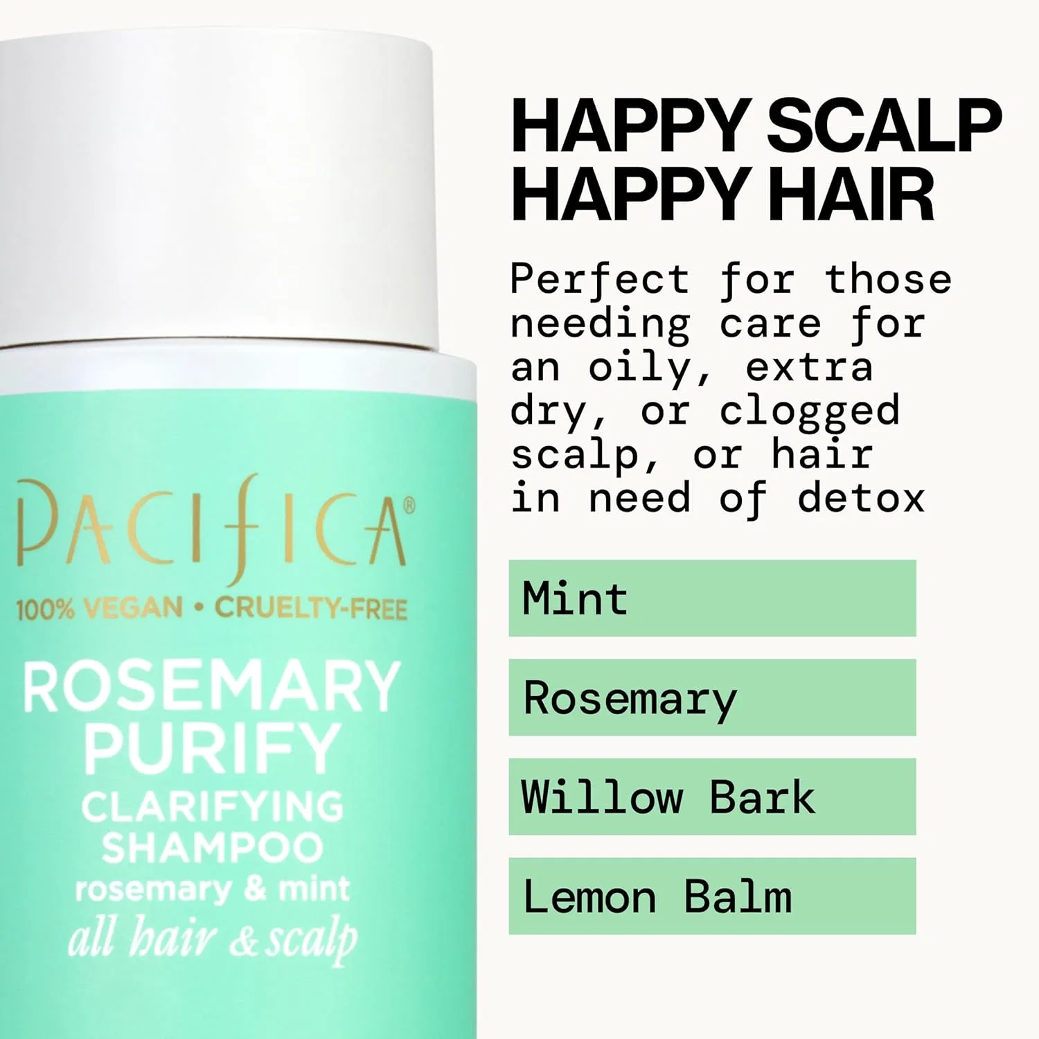 Шампунь «Rosemary Purify Invigorating» с розмарином и мятой от Pacifica Beauty Pacifica — фото 2