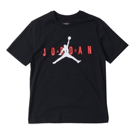 

Футболка с надписью jumpman logo спортивная футболка мужская Air Jordan, черный