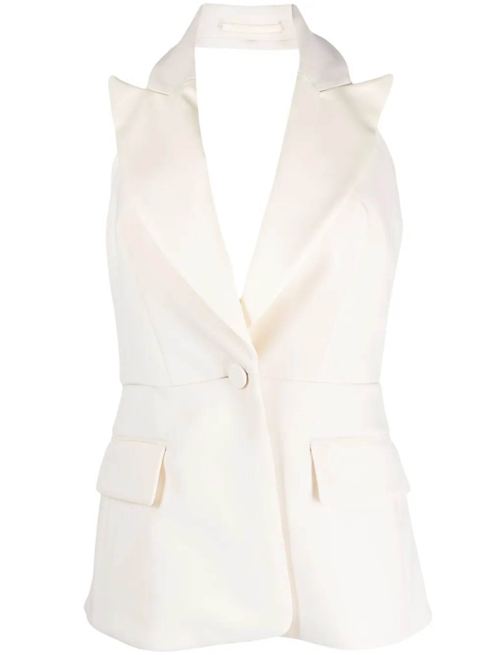 

Топ из вирджинской шерсти MAX MARA, нейтральный