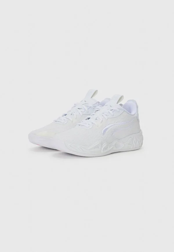 Mb.04 lo ледяные белые баскетбольные кроссовки унисекс Puma, White/Sun Struck — фото 2