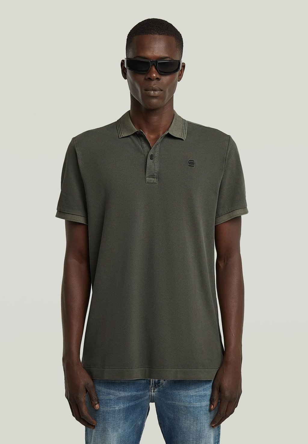 

Рубашка поло DUNDA OVERDYED G-STAR, цвет Asfalt Gd