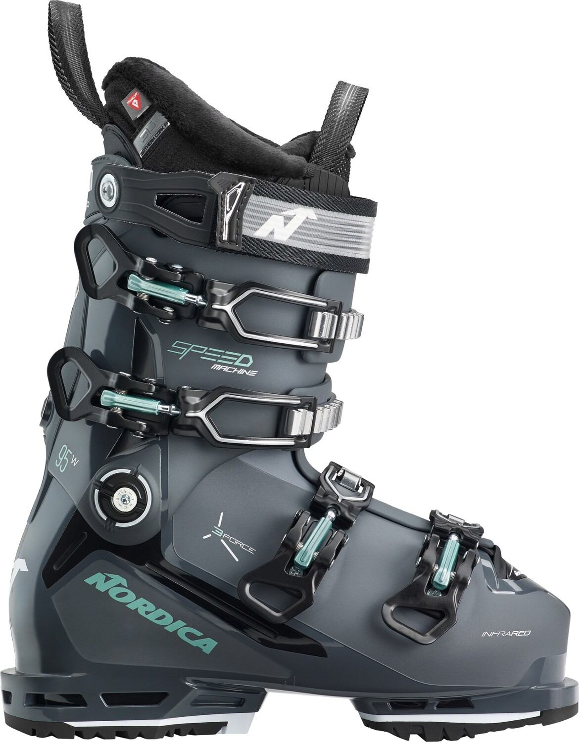 

Лыжные ботинки Speedmachine 3 95 W - женские - 2023/2024 г. Nordica, черный