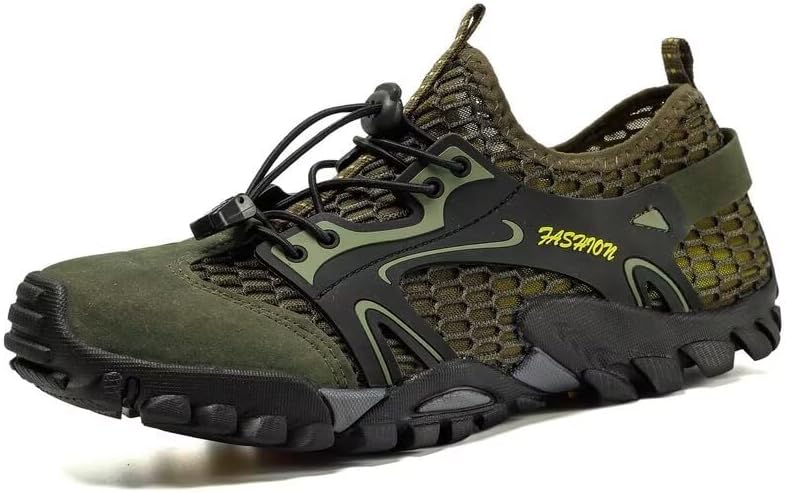 

Мужские дышащие сетчатые кроссовки для походов и прогулок Canopycasa, зеленый