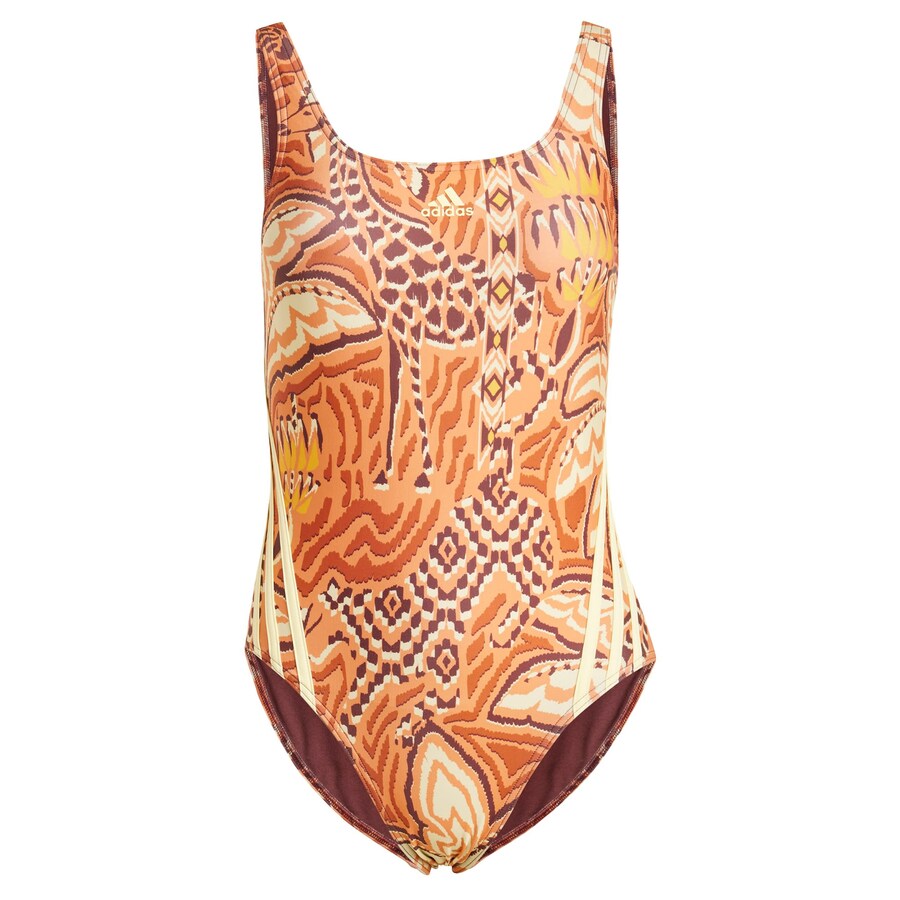 

Бралетт ADIDAS SPORTSWEAR Bralette Active Swimsuit adidas x FARM Rio, цвет Pueblo/Dark brown