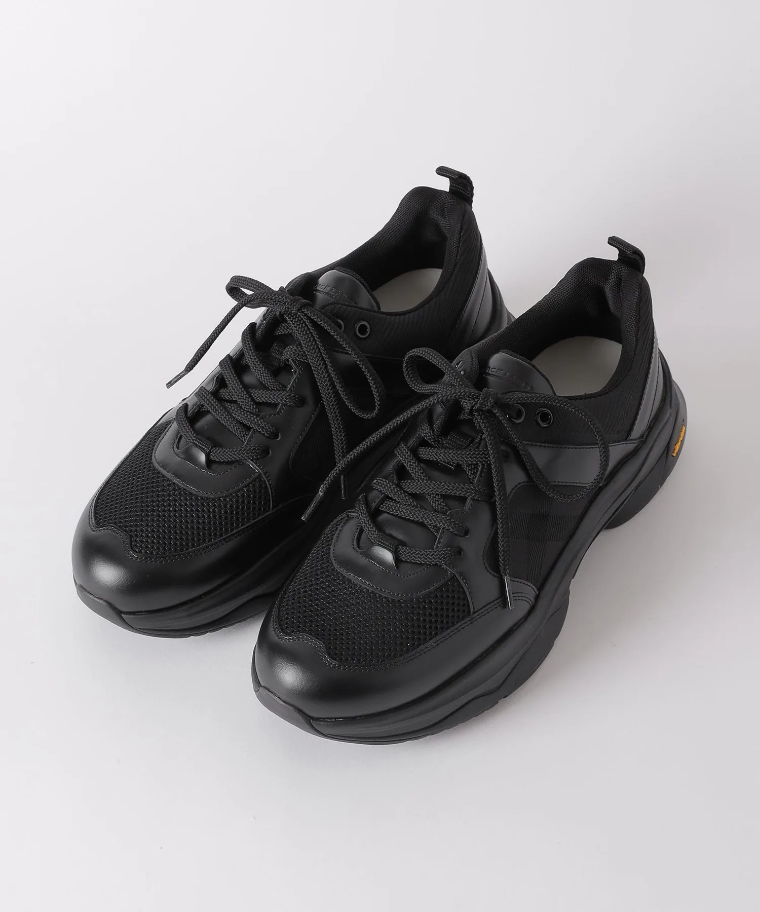 Мужские кроссовки Crestbridge Check BLACK LABEL CRESTBRIDGE Vibram черные
