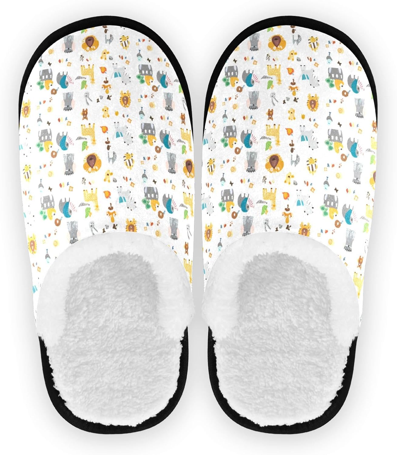 

Домашние тапочки UMIRIKO в виде животных-медведей для женщин и мужчин, моющиеся, с противоскользящей подошвой, с сумкой для хранения, для путешествий и спа 20861802, Animals