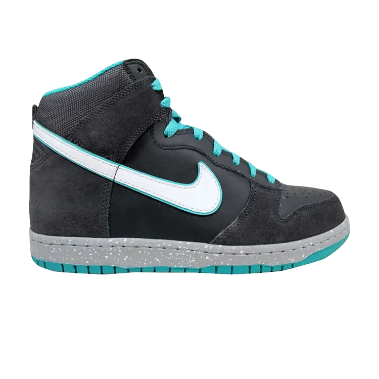 

Кроссовки Nike Dunk High 'Anthracite Turquoise', черный