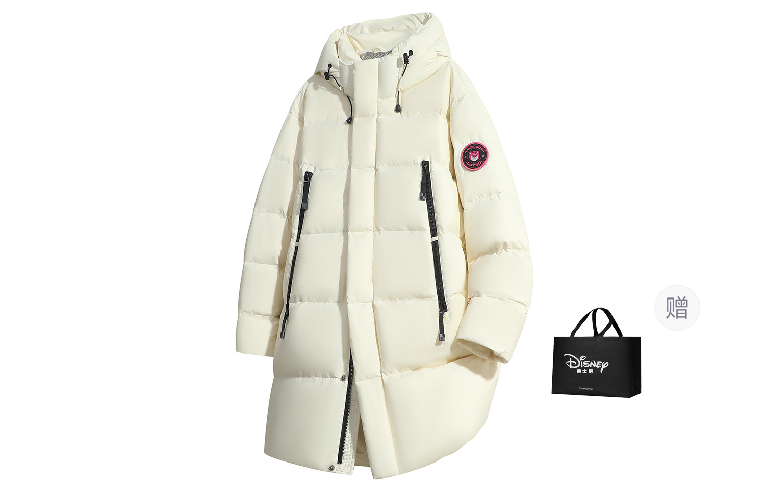

Disney Унисекс пуховик, Ecru (Shopping Bag Included)