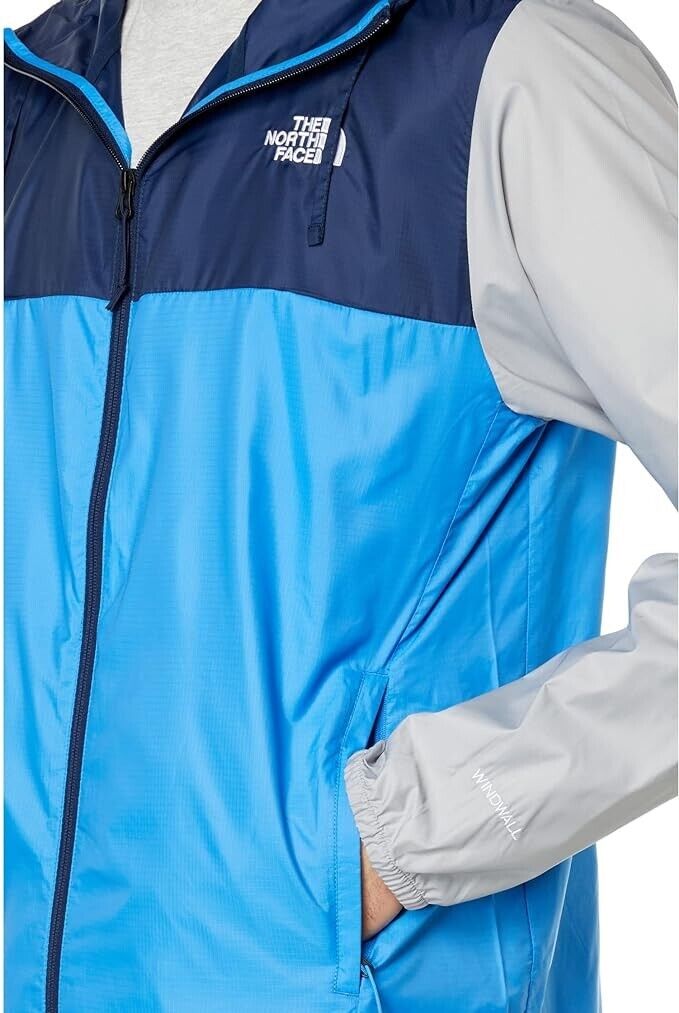 

The North Face Cyclone 3 NF0A82R9H90 Мужская куртка синяя с длинным рукавом на молнии CLO553, синий