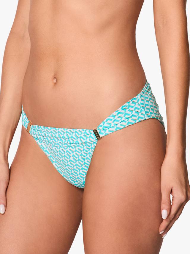 

Бикини-трусики Maia с гео-принтом NAIA Beach, Aqua/Multi