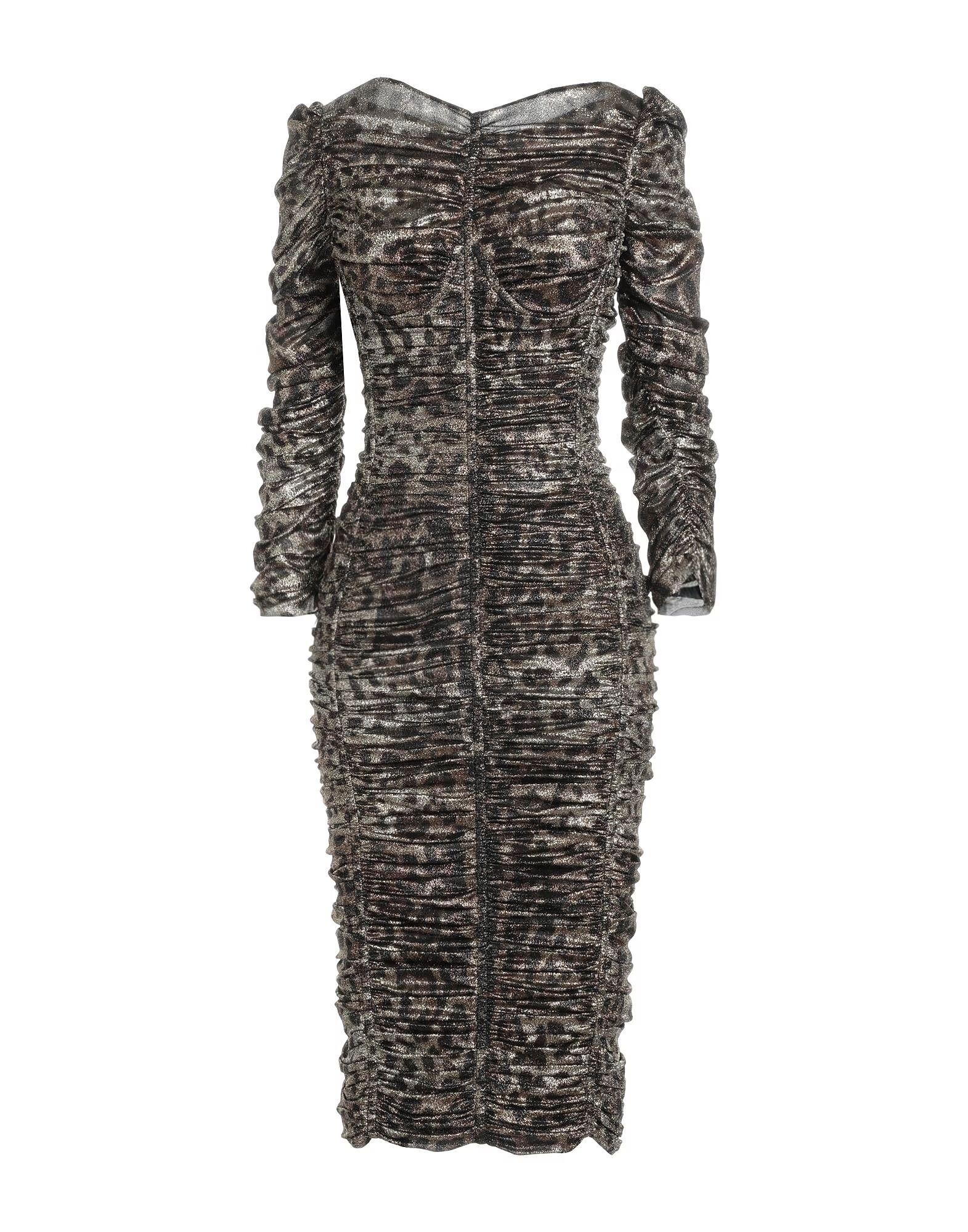 

Платье миди Dolce&Gabbana, золотой