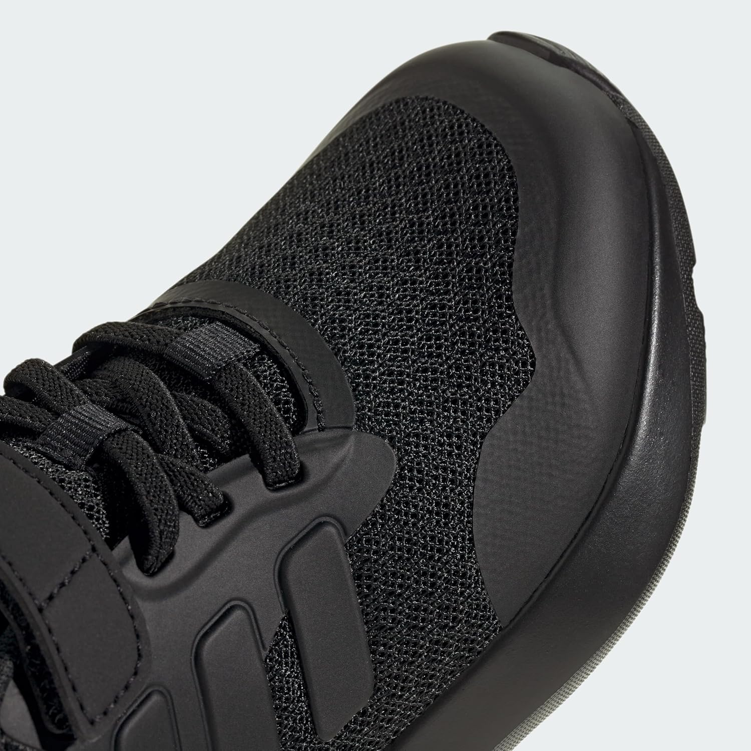 Детские кроссовки Adidas Fortarun 3.0 (унисекс), черный/серый — фото 4