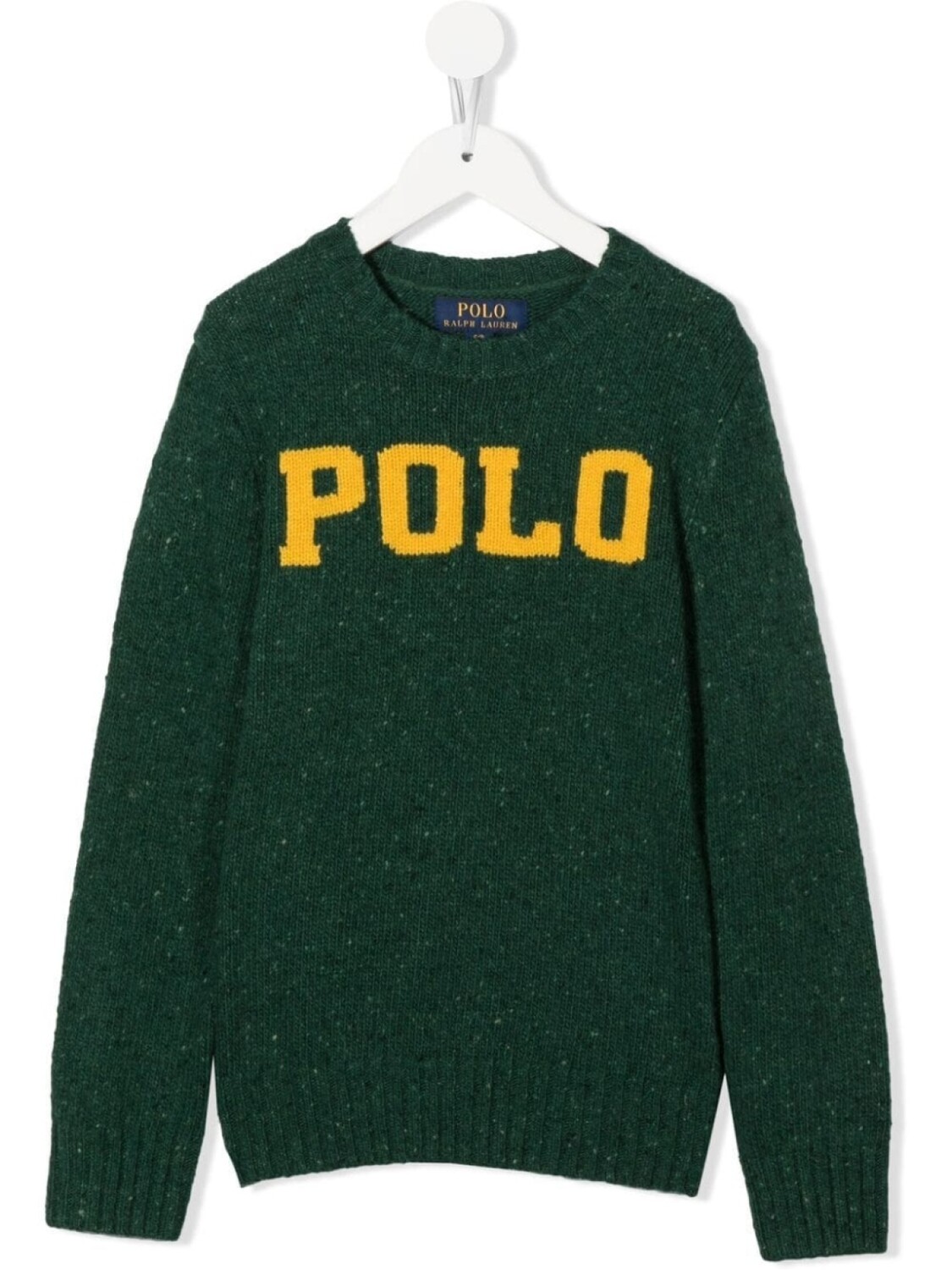 

Ralph Lauren джемпер вязки интарсия с логотипом, зеленый