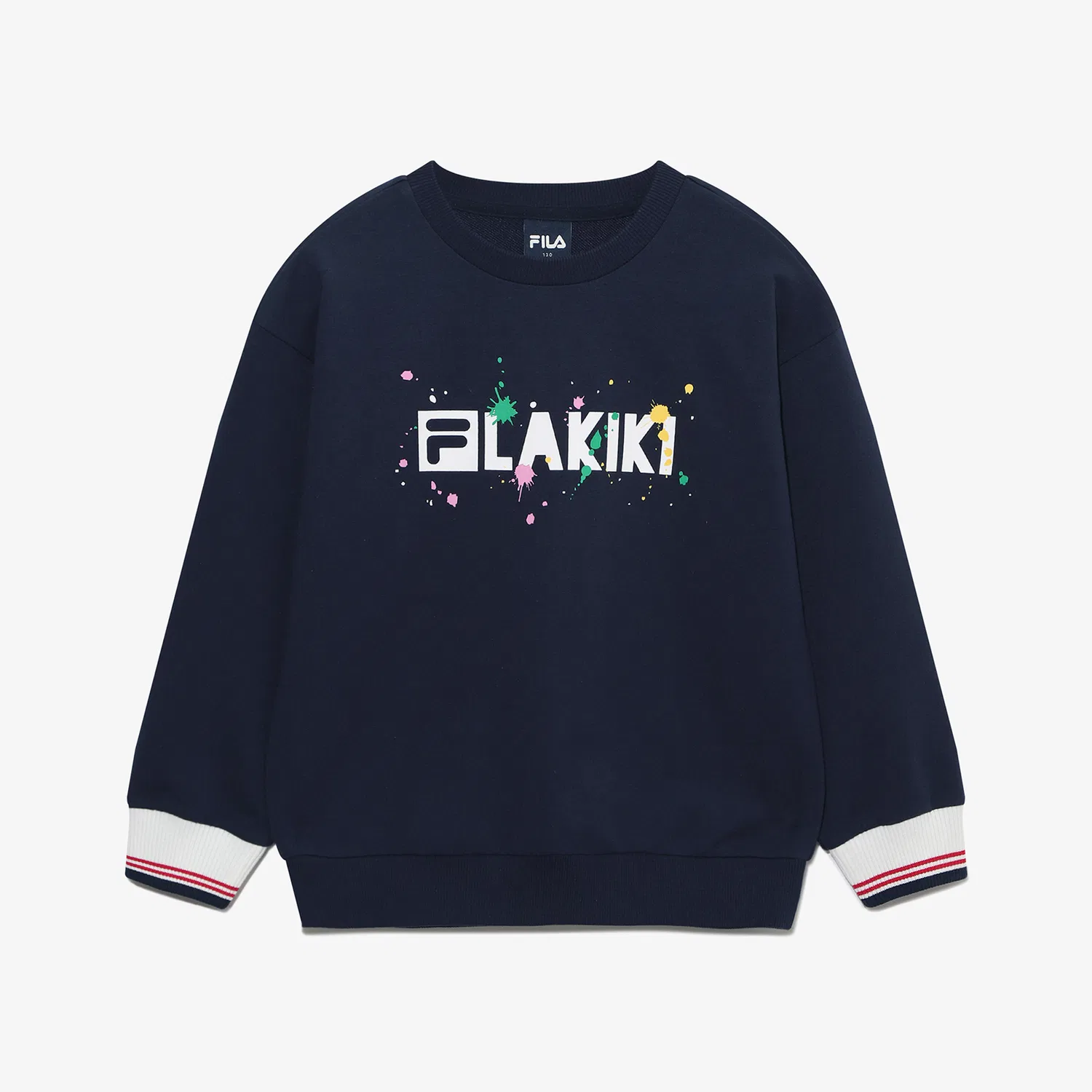 Детский круглый свитшот синий от Fila Kids