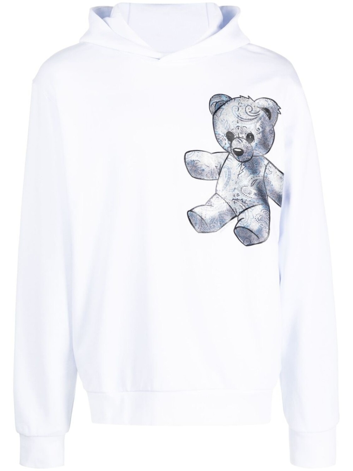 

Philipp Plein худи Paisley Teddy Bear, белый