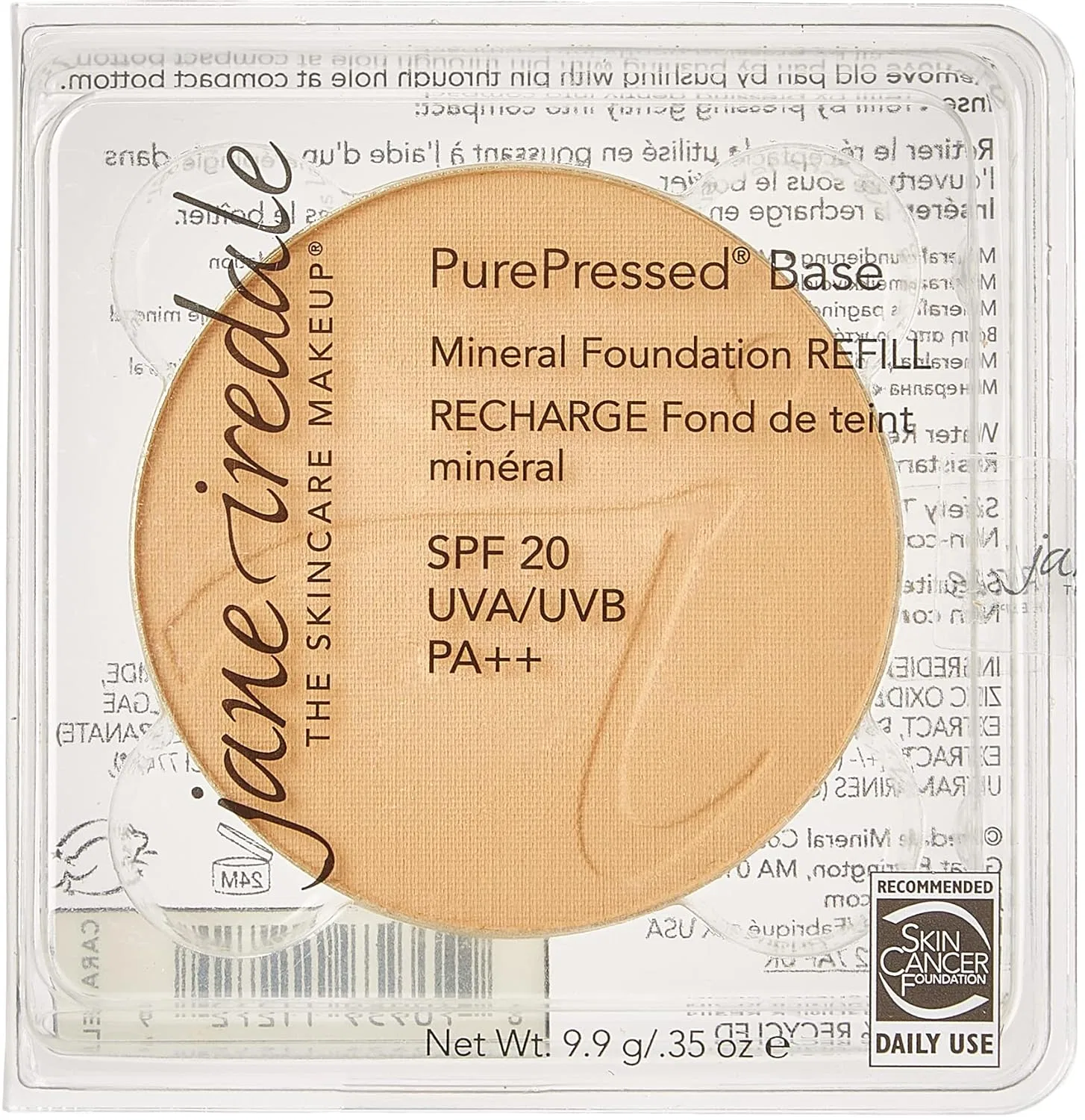 Компактная пудра «PurePressed Base SPF 20 Refill» от Jane Iredale Jane Iredale, Caramel