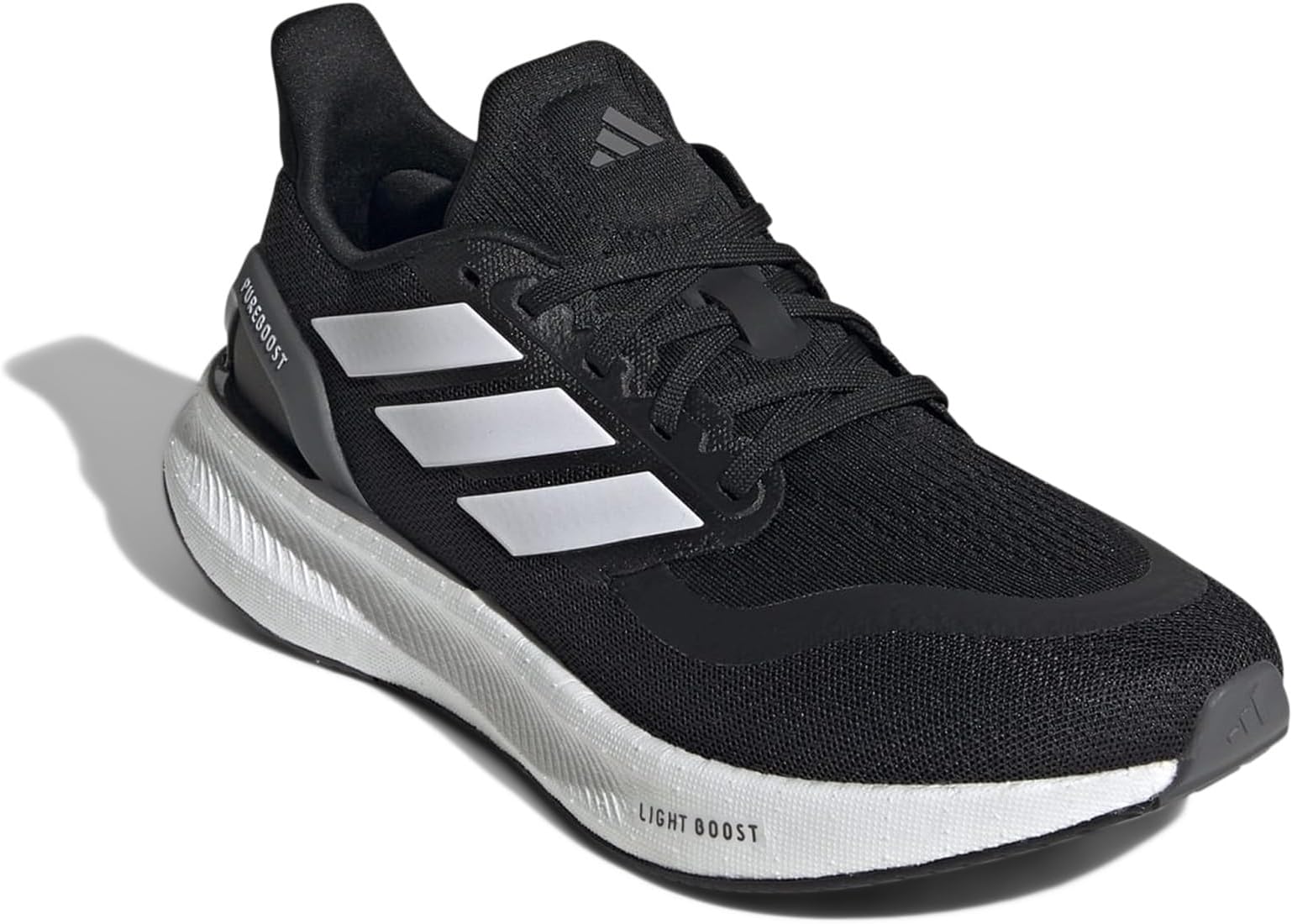 Кроссовки Adidas Pureboost 5 Running Shoes, Black/White/Grey