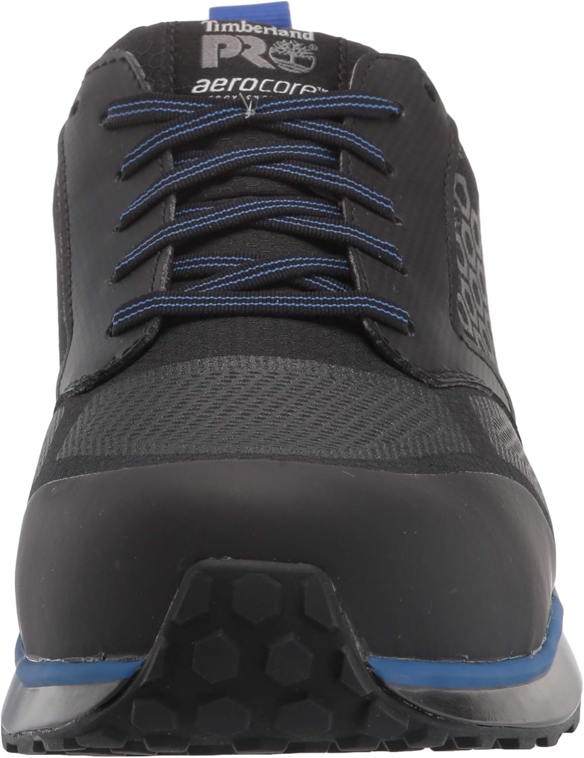 Рабочие туфли Timberland PRO Men's Reaxion с композитным носком для спорта, черный/синий — фото 2