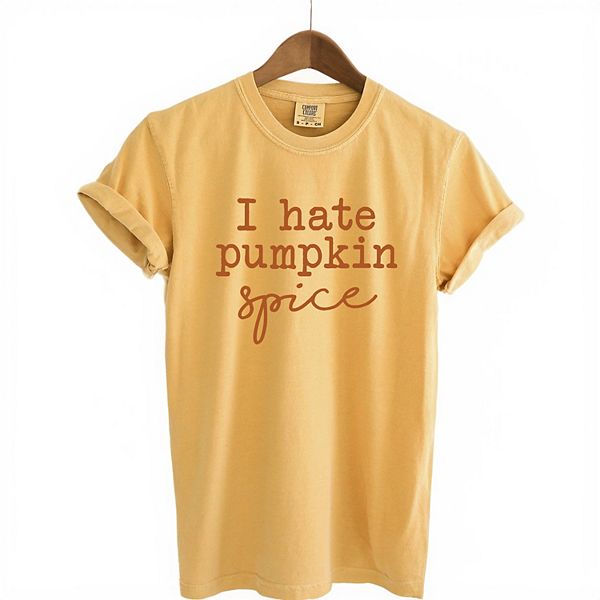 

Футболка I hate pumpkin spice с эффектом garment dyed Simply Sage Market, Mustard, Зеленый, Футболка I hate pumpkin spice с эффектом garment dyed Simply Sage Market, Mustard