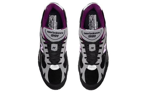 Кроссовки Stray Rats X 991 сделано в Англии New Balance, черный — фото 3