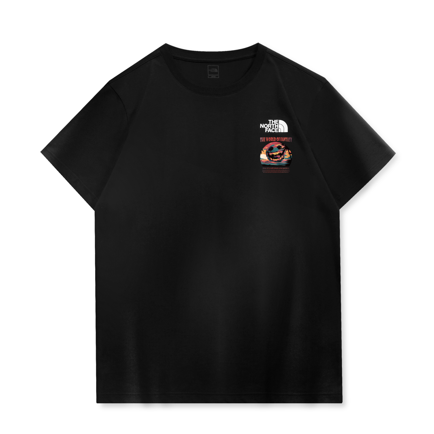 

THE NORTH FACE Футболка унисекс черная, Черный, THE NORTH FACE Футболка унисекс черная